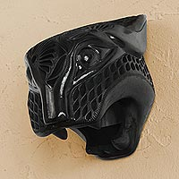 Ceramic mask, Black Balam