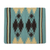 Zapotec wool cushion cover, 'Sea Green Geometry' - Handwoven Geometric Wool Cushion Cover in Sea Green (image 2a) thumbail