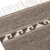 Wollteppich, 'Desert Grecas in Graphit' - Geometrischer Wollteppich in Graphit aus Mexiko