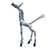 Wood alebrije figurine, 'Pearly Giraffe' - Wood Alebrije Giraffe Figurine in Grey from Mexico (image 2c) thumbail