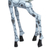 Wood alebrije figurine, 'Pearly Giraffe' - Wood Alebrije Giraffe Figurine in Grey from Mexico