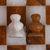 Onyx and marble mini chess set, 'Cafe Challenge' - Onyx and Marble Mini Chess Set in Brown and Ivory (image 2d) thumbail