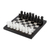 Onyx and marble chess set, 'Black and Ivory Challenge' (7.5 in.) - Onyx and Marble Chess Set in Black and Ivory (7.5 in.) thumbail
