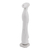 Marble statuette, 'Holy Madonna in White' - Marble Madonna Statuette in White from Mexico (image 2d) thumbail