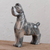 Marble sculpture, 'Grey Terrier' - Marble Dog Sculpture in Grey from Mexico (image 2) thumbail