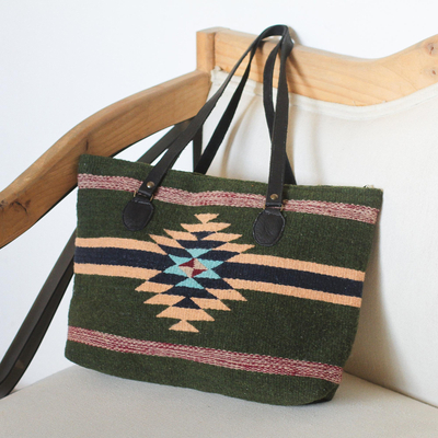 wool tote bag