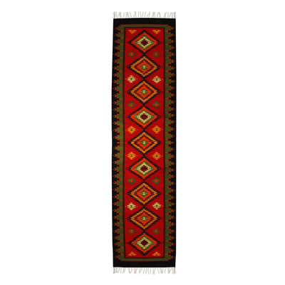 Wool runner, Mesmerizing Zapotec (2.5x10)