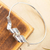 Sterling silver pendant bracelet, 'Appealing Gleam' - Taxco Sterling Silver Spiral Pendant Bracelet from Mexico