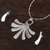 Sterling silver jewelry set, 'Taxco Fronds' - Frond Motif Taxco Sterling Silver Jewelry Set from Mexico thumbail