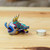 Wood alebrije figurine, 'Shimmering Fish' - Hand-Painted Wood Alebrije Fish Figurine from Mexico (image 2j) thumbail