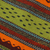 Zapotec wool cushion cover, 'Zapotec Colors' - Multicolored Zapotec Wool Cushion Cover from Mexico (image 2d) thumbail