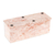 Marble domino set, 'Victorious Chance' (6 inch) - Pink Marble Domino Set from Mexico (6 Inch) (image 2b) thumbail