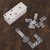 Onyx domino set, 'Relaxing Game' (6 inch) - Ivory Onyx Domino Set from Mexico (6 Inch) (image 2) thumbail