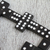 Onyx domino set, 'Sophisticated Game' - Black Onyx Domino Set from Mexico (image 2d) thumbail