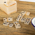 Onyx domino set, 'Never Lose' - Beige Onyx Domino Set from Mexico thumbail