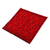 Cotton cushion cover, 'Crimson Delight' - Handwoven Cotton Cushion Cover in Crimson and Black (image 2b) thumbail