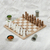 Onyx and marble chess set, 'Nature's Challenge' (13.5 inch) - Onyx and Marble Chess Set in Brown and Beige (13.5 in.)
