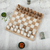 Onyx and marble chess set, 'Nature's Challenge' (13.5 inch) - Onyx and Marble Chess Set in Brown and Beige (13.5 in.)
