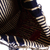 Cotton tote, 'Navy Bouquet' - Striped Floral Cotton Tote in Navy from Mexico (image 2d) thumbail