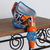 Ceramic flower pot, 'Feeding Duck' - Hand-Painted Ceramic Duck Flower Pot from Mexico (image 2b) thumbail