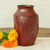Copper vase, 'Three Vistas' - Handcrafted Copper Vase from Mexico (image 2b) thumbail