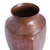 Vase aus Kupfer, 'Drei Vistas - Handgefertigte Kupfervase aus Mexiko