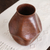 Copper vase, 'Abstract Pentagon' - Abstract Copper Vase Handcrafted in Mexico (image 2c) thumbail