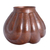 Copper vase, 'Fluid Textures' - Textured Copper Vase Handcrafted in Mexico (image 2d) thumbail