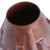 Copper vase, 'Curved Sequence' - Handcrafted Curved Motif Copper Vase from Mexico (image 2d) thumbail