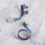 Ohrhänger aus mit Titan plattiertem Sterlingsilber - Moderne Ohrhänger aus Sterlingsilber mit Titanbeschichtung
