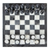 Marble and onyx chess set, 'Sophisticated Challenge' - Grey and White Marble and Onyx Chess Set (image 2c) thumbail