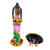 Ceramic statuette, 'Strolling Catrina' - Day of the Dead Strolling Catrina Ceramic Figurine