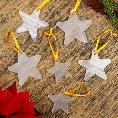 Onyx ornaments, Star of the East (set of 6)
