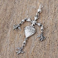 Sterling silver pendant,
