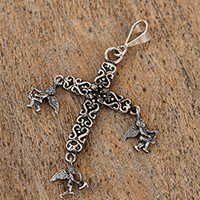 Sterling silver pendant,