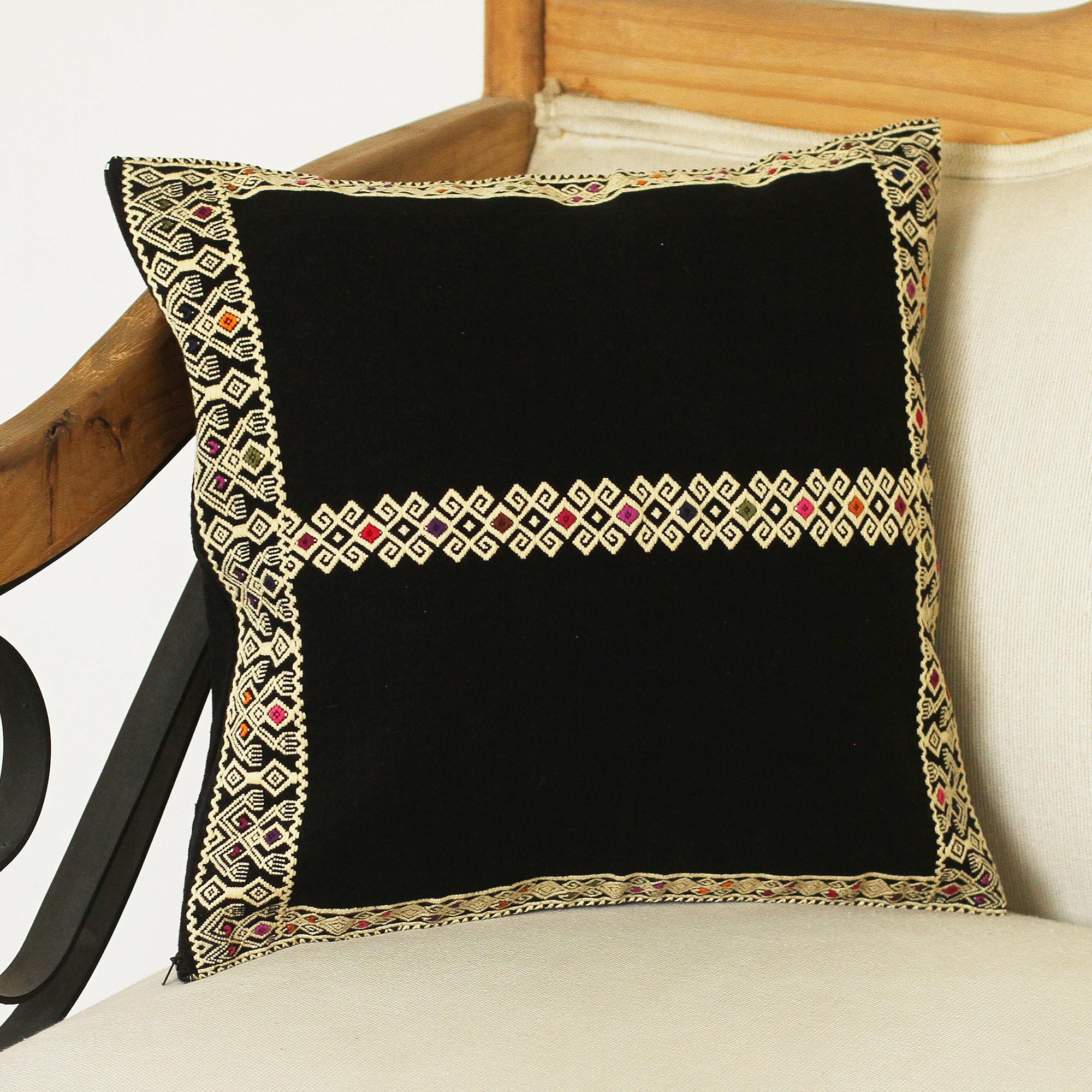 geometric pattern cushion covers