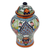Keramischer Zierkrug, „Talavera-Farben“. - Farbenfroher Keramik-Dekorkrug Talavera aus Mexiko