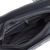 Leather shoulder bag, 'Flower Carrier in Black' - Floral Embossed Leather Shoulder Bag in Black from Mexico (image 2e) thumbail