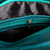 Leather shoulder bag, 'Flower Carrier in Teal' - Floral Leather Shoulder Bag in Teal from Mexico (image 2c) thumbail