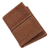 Leather wallet, 'Sleek Design in Brown' - Artisan Crafted Leather Wallet in Brown from Mexico