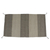 Zapotec wool area rug, 'Umber Lines' (2.5x5) - Wool Area Rug in Umber and Ivory from Mexico (2.5x5)