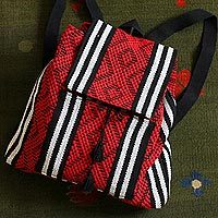 Cotton backpack,
