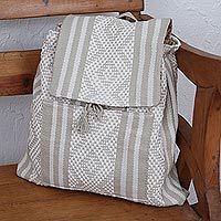 Cotton backpack,