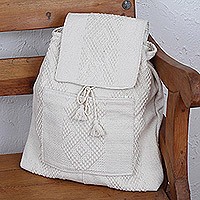 Cotton backpack,