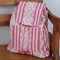 Cotton backpack,