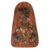 Keramiktafel - Handgefertigte Keramiktafel mit Maya-Motiv aus Mexiko