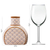 Ceramic decanter with cup, 'Downy Dew' (2-piece set) - Grey and Beige Ceramic Decanter with Cup Lid (2-Piece Set)