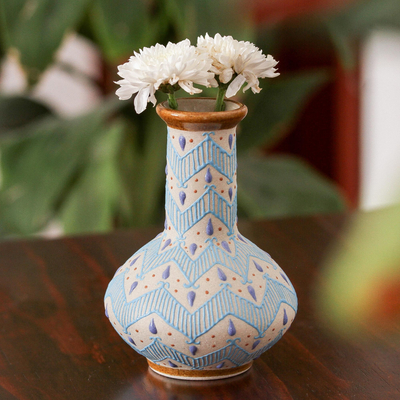 Ceramic vase, Chevron Tears