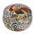 Ceramic decorative jar, 'Free Rooster' - Rooster Talavera-Style Ceramic Decorative Jar from Mexico (image 2a) thumbail
