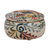 Ceramic decorative jar, 'Free Rooster' - Rooster Talavera-Style Ceramic Decorative Jar from Mexico (image 2c) thumbail